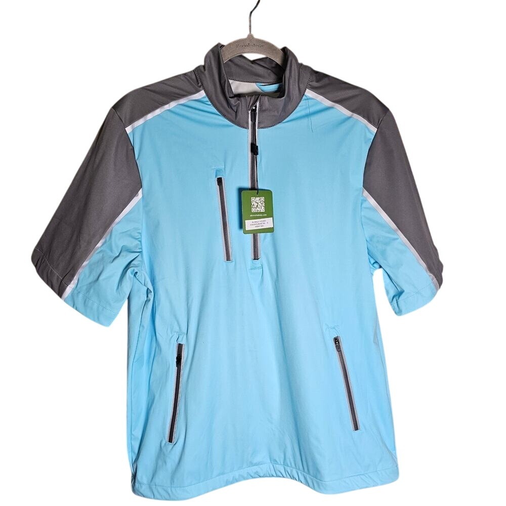 NWT Above the Links Men's Short Sleeve Athletic Golf Shirt Elite Performance